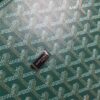 Goyard Green Goyardine Coated Canvas and Leather