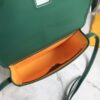 Goyard Green Goyardine Coated Canvas and Leather