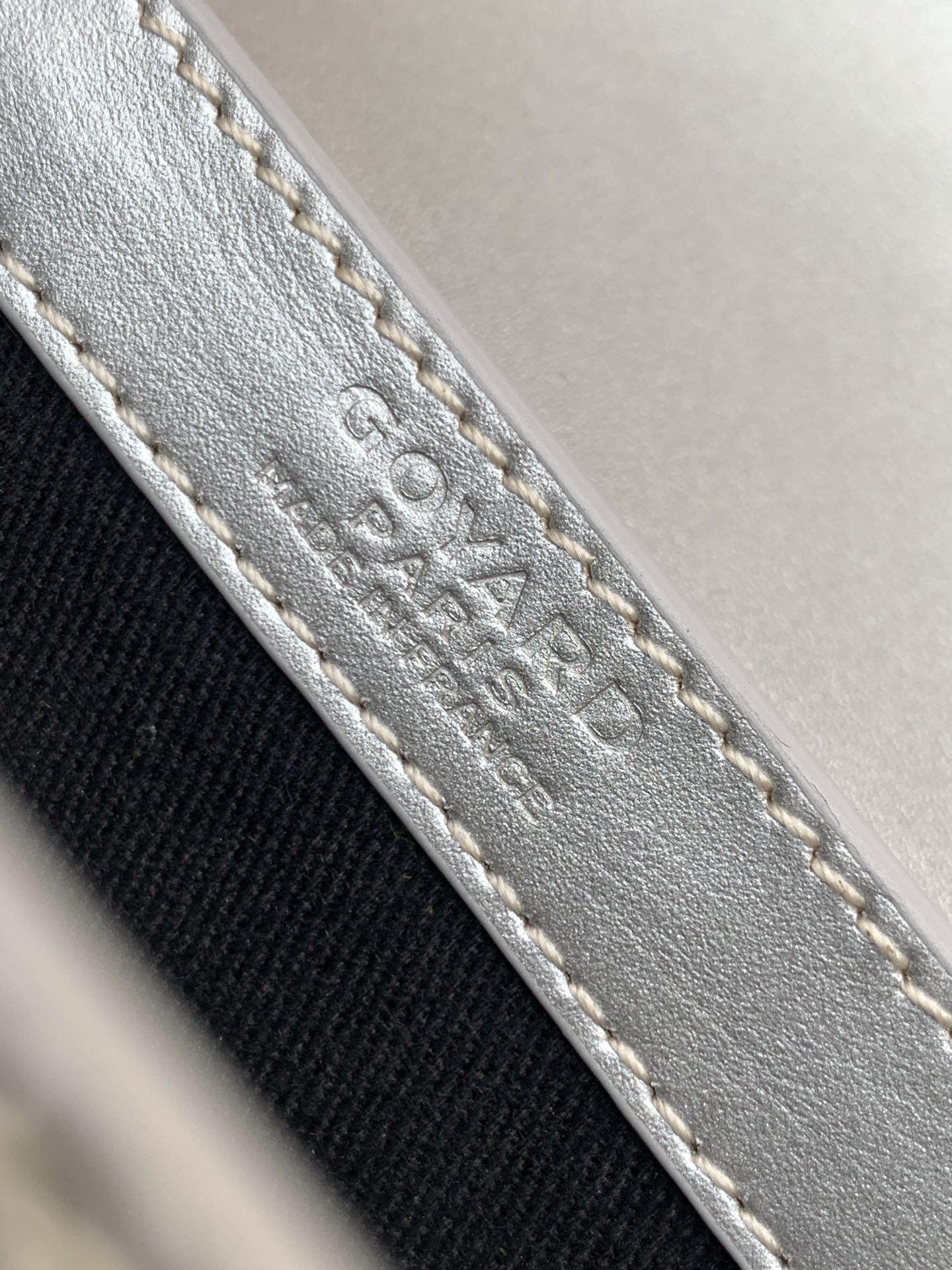 Goyard Goyard Saïgon Structuré Mini Bag White Women's Handbag