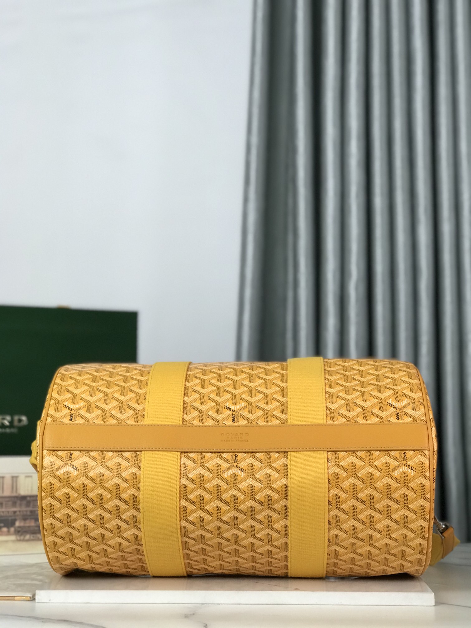 Goyard Barrel 40 Sports Bag Orange –
