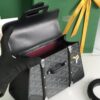Goyard Saigon Structure Nano Bag Jet Black Goyardine ...