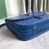 GOYARD Goyardine Belvedere MM Bag Sky Blue