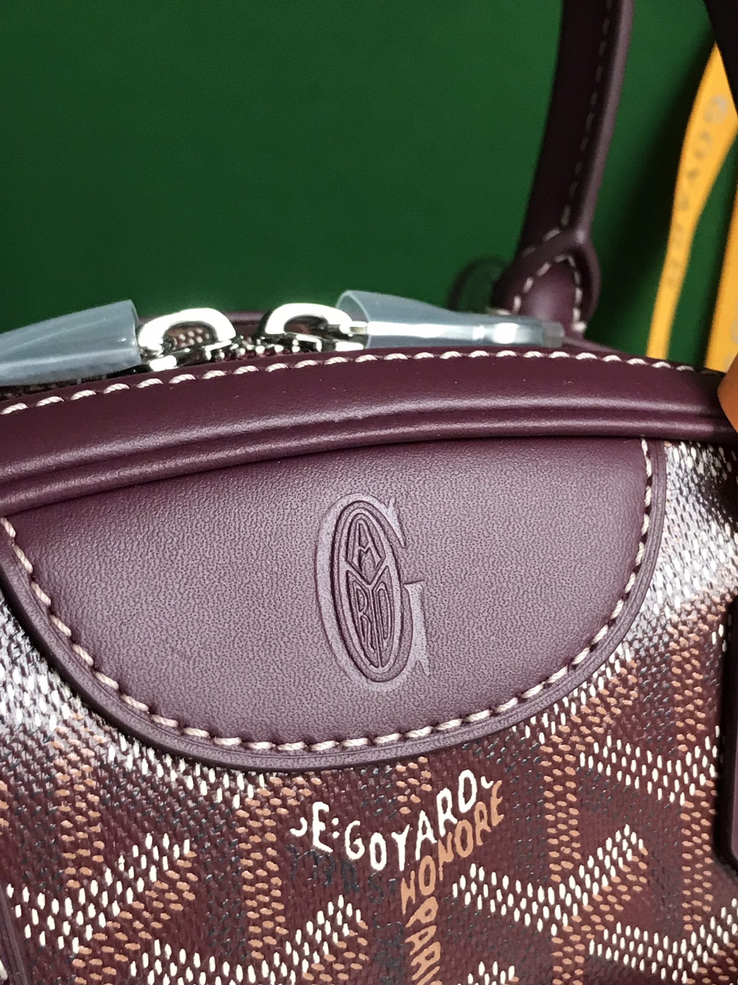 Goyard Goyardine Jeanne PM - Burgundy Handle Bags,