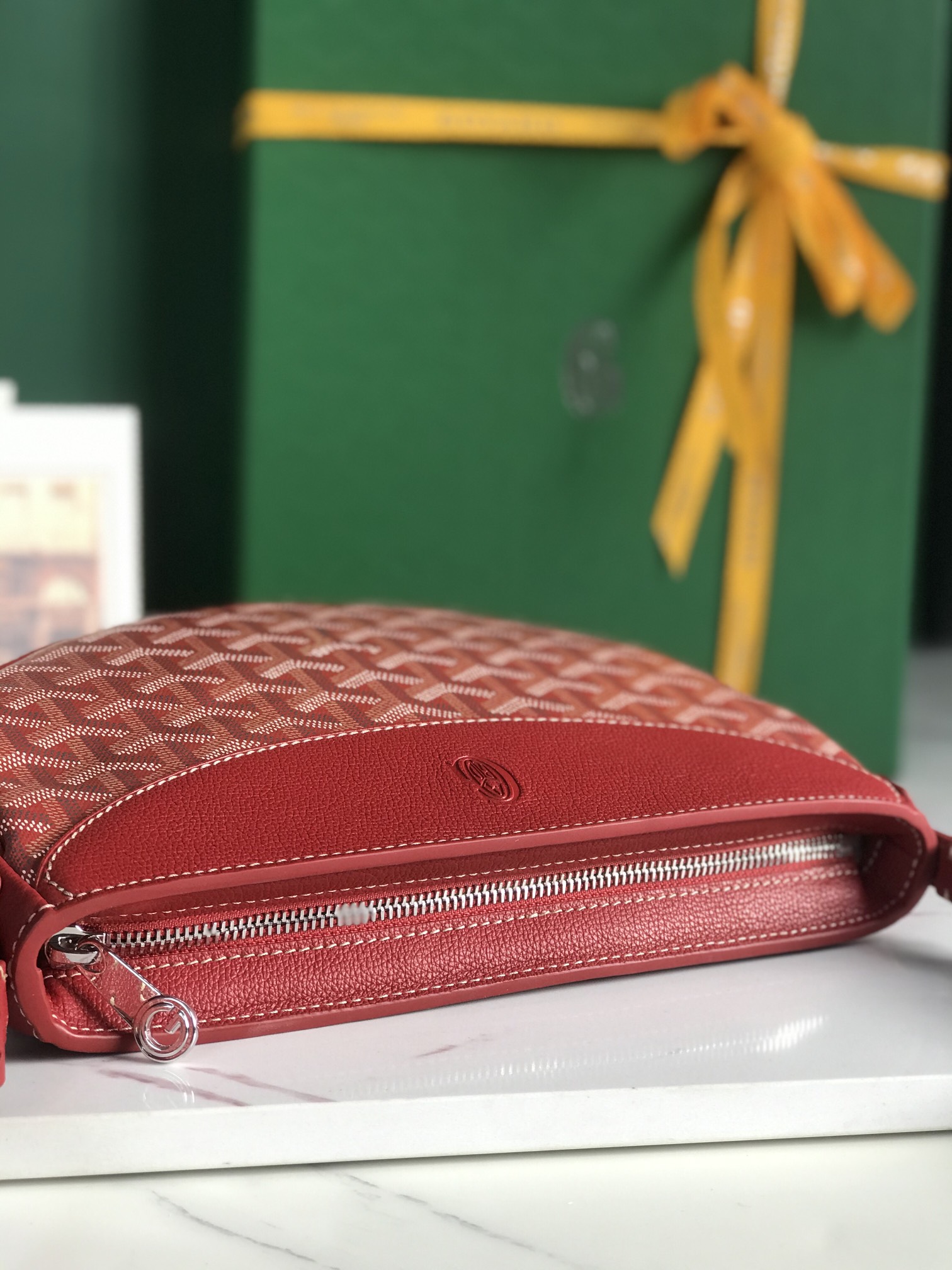bag  Goyard Hirondelle Bag 'Red' HIRONDPMLTY02CL02P