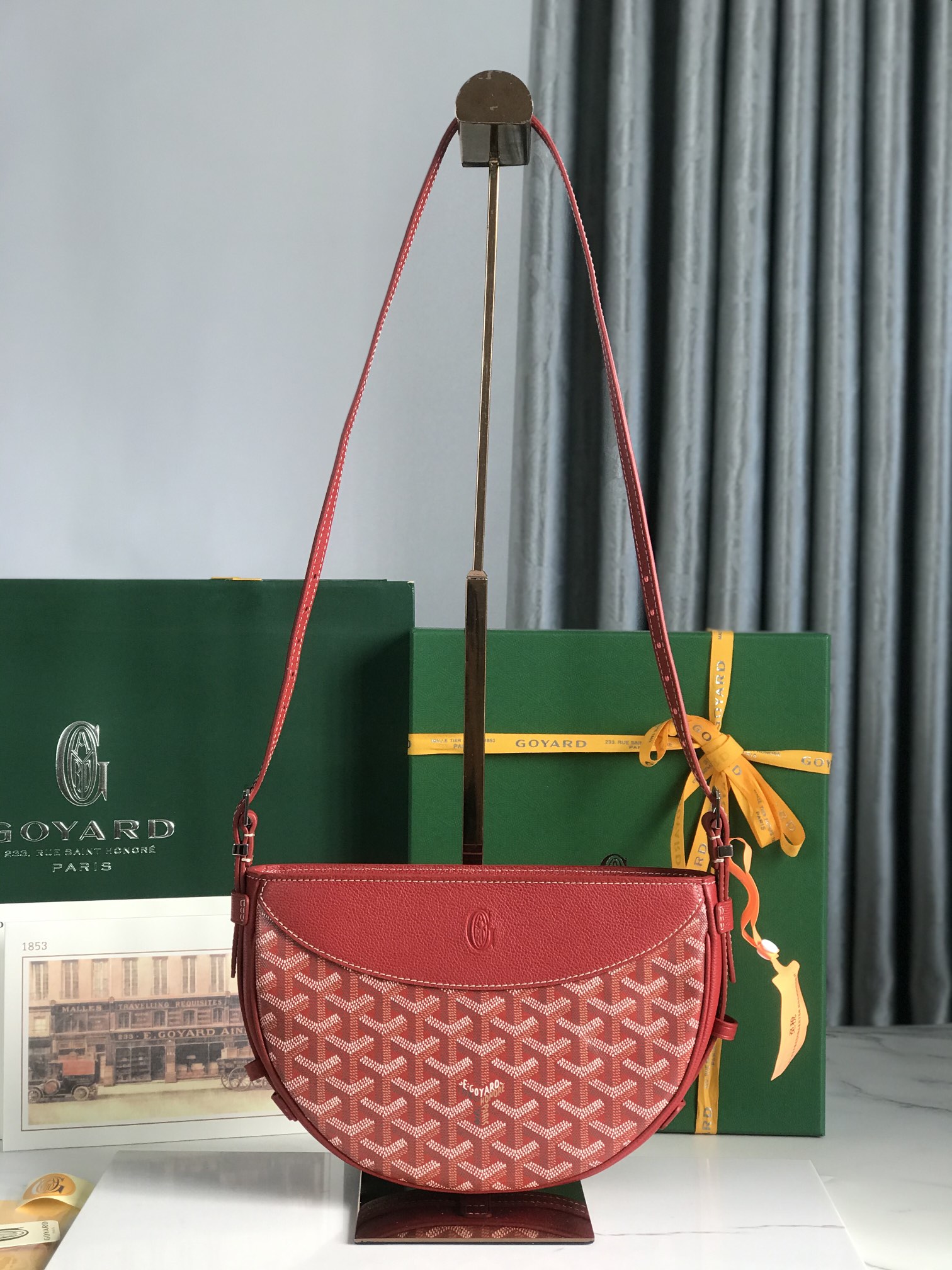 bag  Goyard Hirondelle Bag ‘Red’ HIRONDPMLTY02CL02P