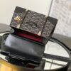 bag Goyard Black Leather Limited Edition Customized Heart Mini Saigon black