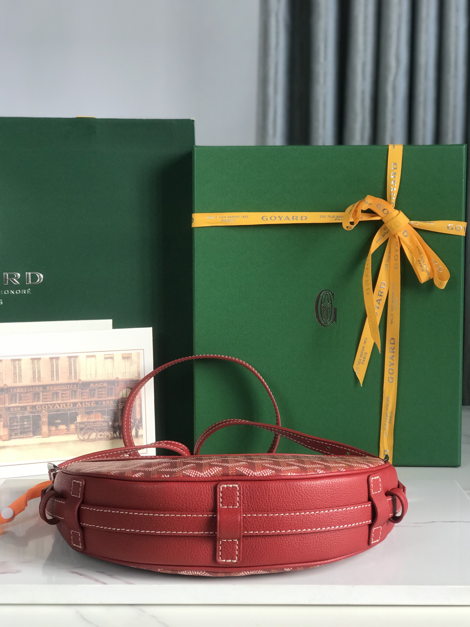 bag  Goyard Hirondelle Bag 'Red' HIRONDPMLTY02CL02P