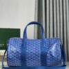Goyard Blue Barrel 40 Sports Bag Online at Groupie