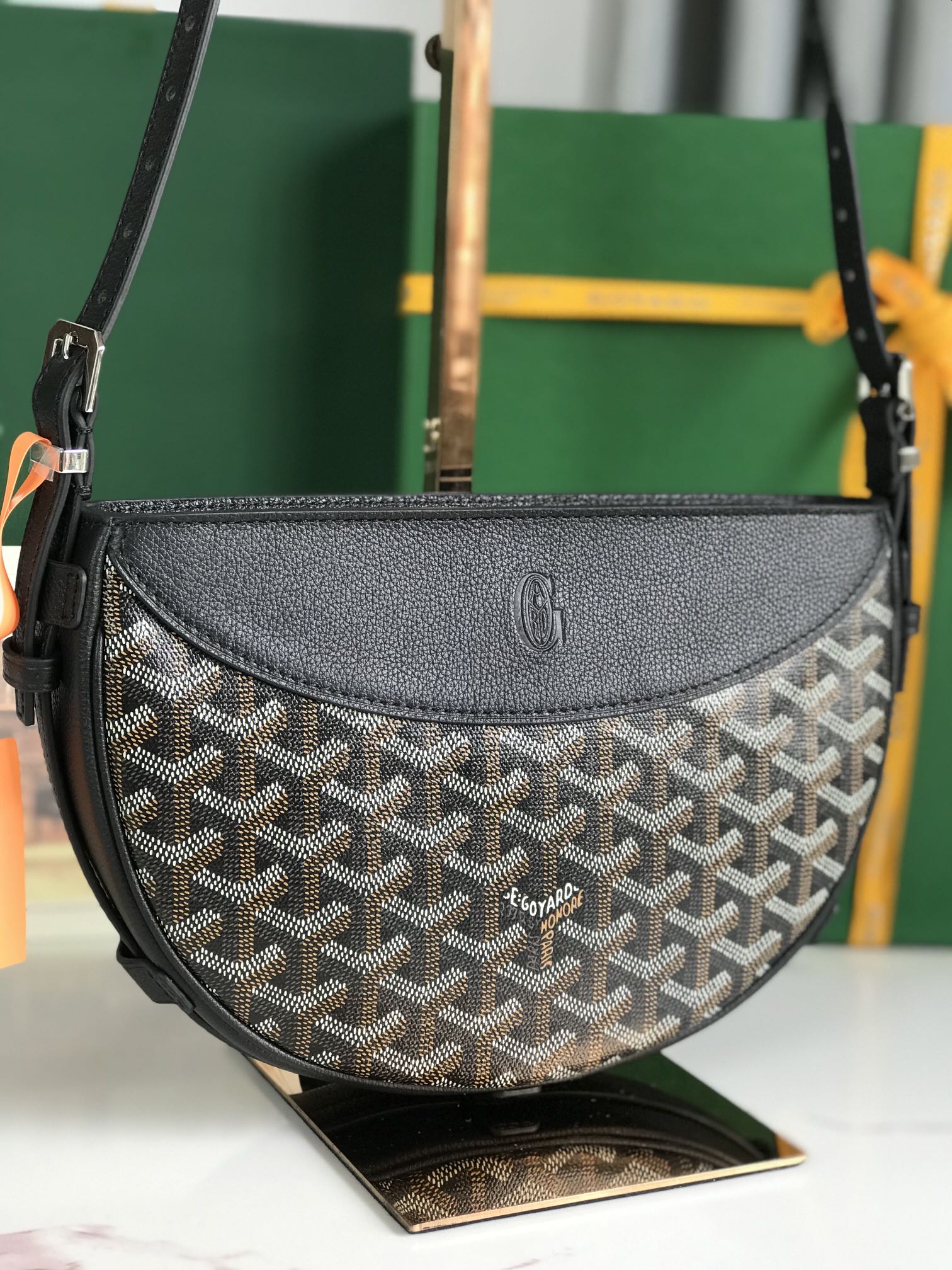 GOYARD Goyardine Hirondelle Black 1546867