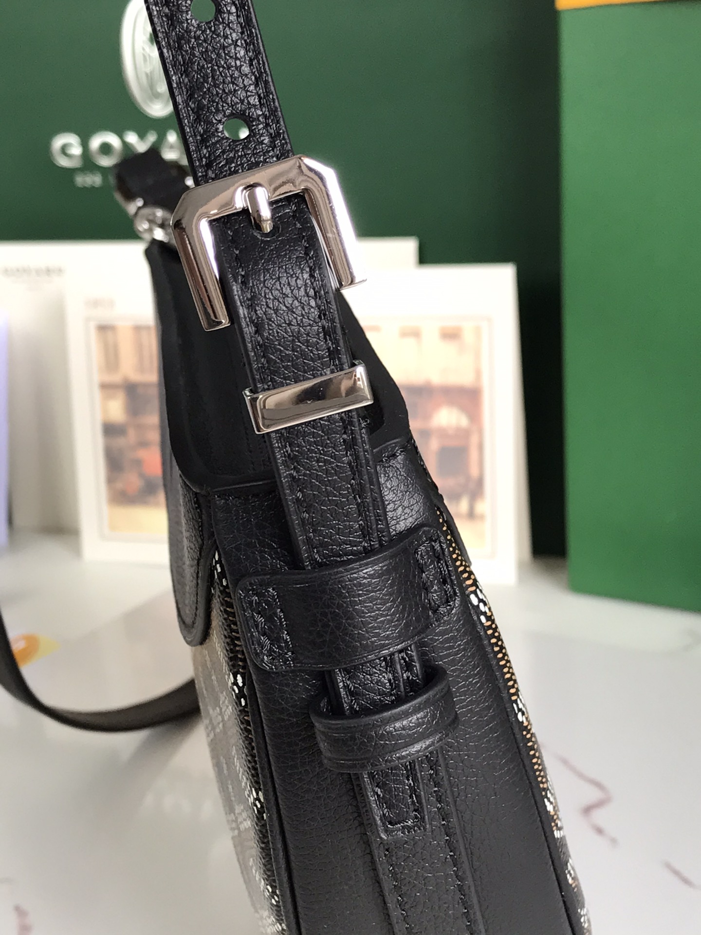 GOYARD Goyardine Hirondelle Black 1546867