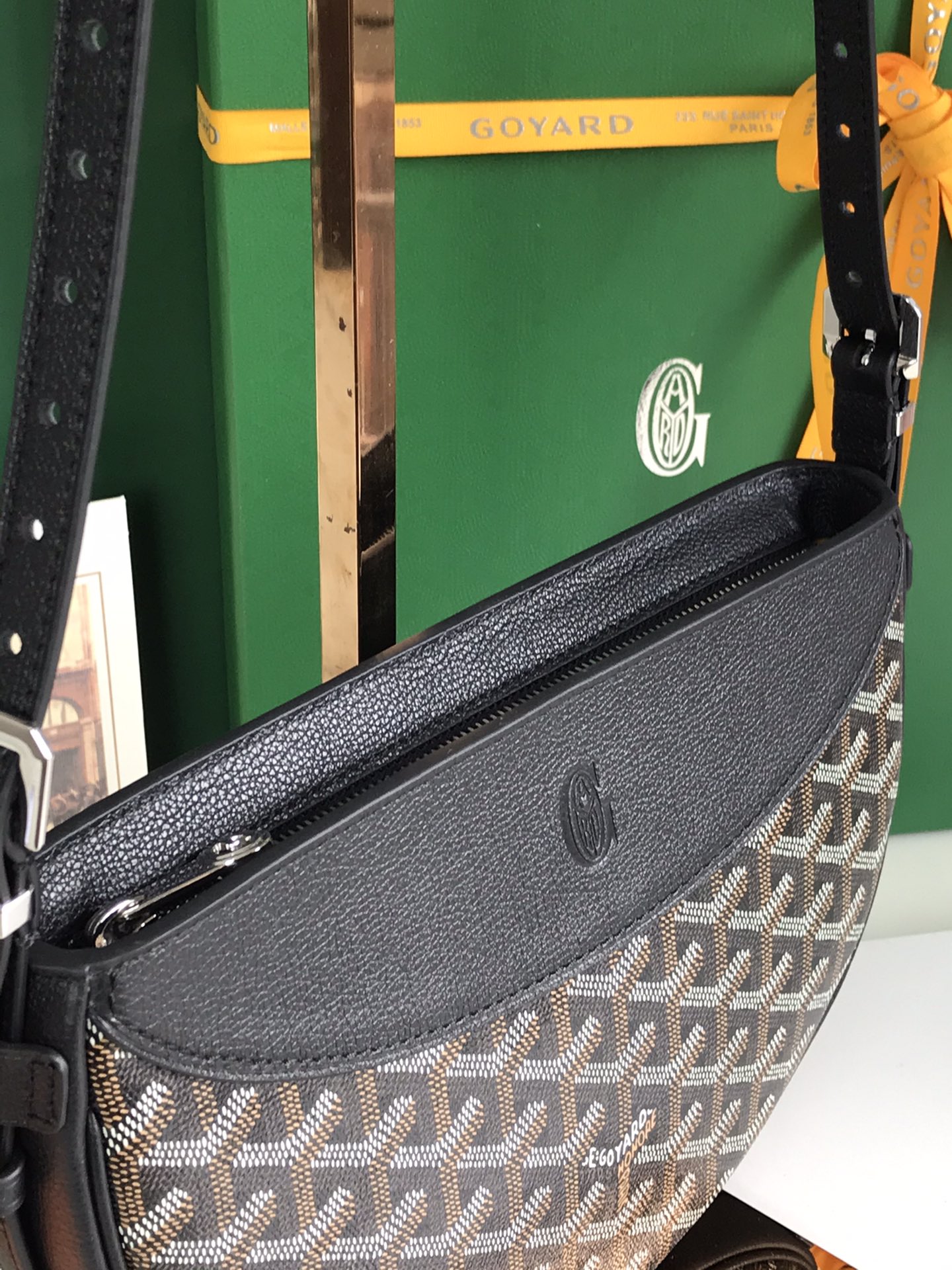 GOYARD Goyardine Hirondelle Black 1546867