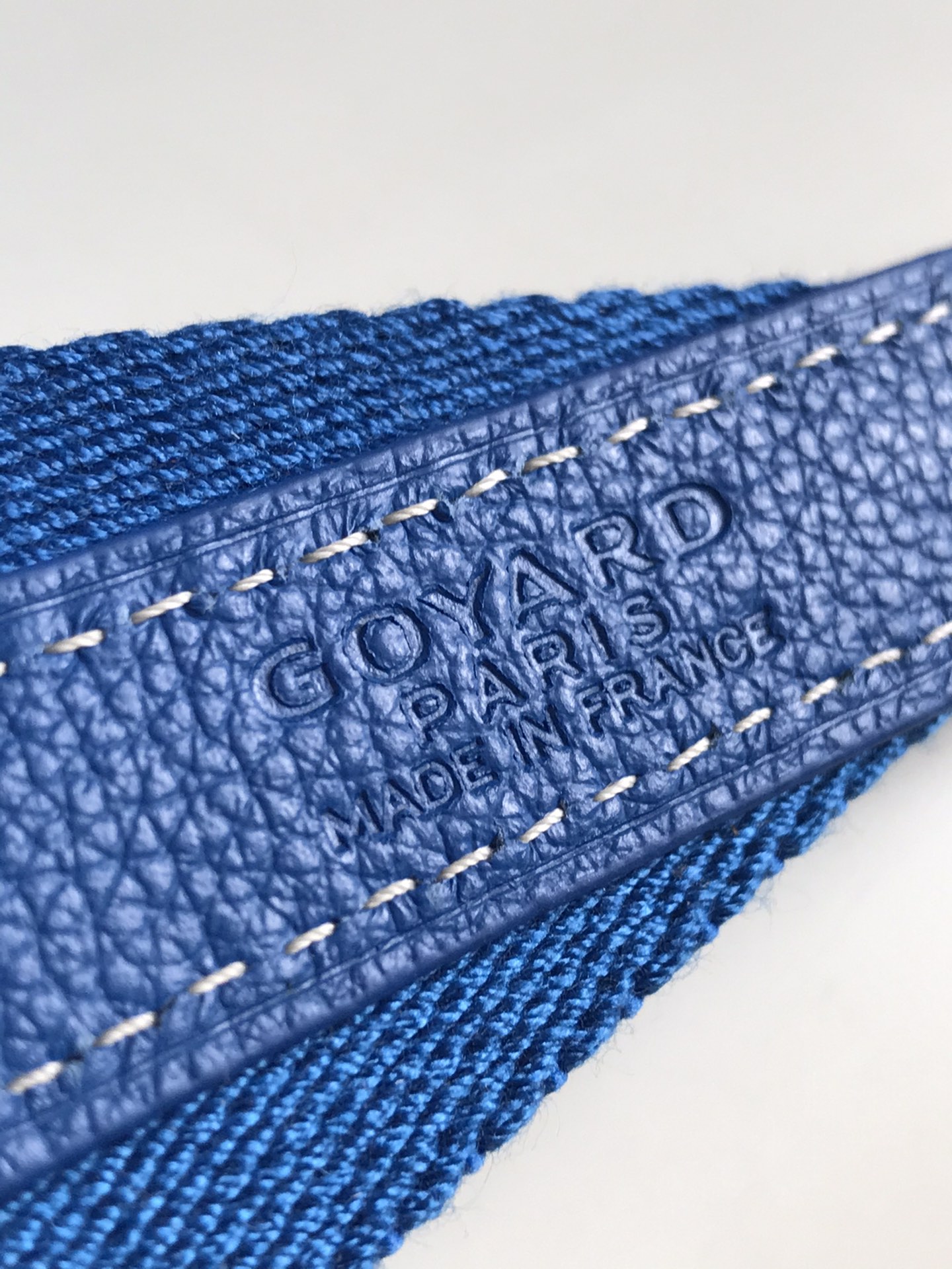 Goyard Blue Barrel 40 Sports Bag Online at Groupie