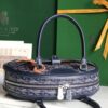 Goyard Saint Jeanne Bag Coated Canvas PM blue navy