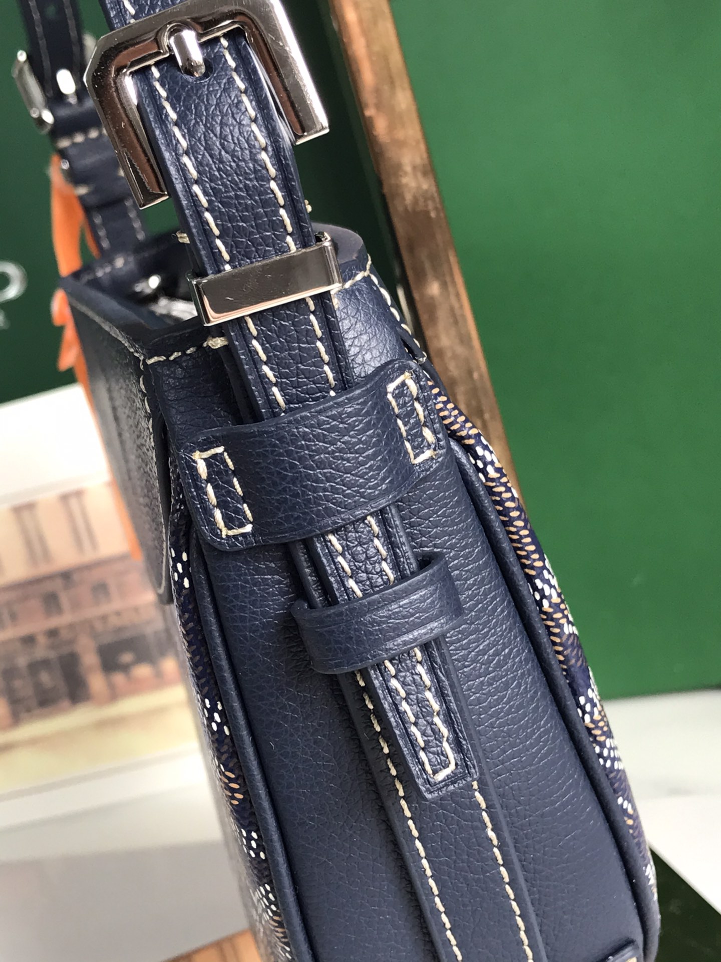 bag  Goyard Hirondelle Bag 'Black'  navy HIRONDPMLTY01CL01P