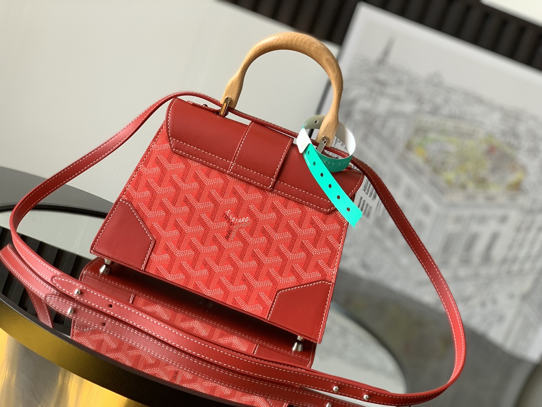 GOYARD Goyardine Saigon PM Red