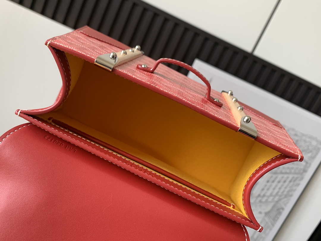 GOYARD Goyardine Saigon PM Red