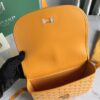 GOYARD Goyardine Belvedere II PM Messenger Bag Yellow