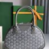 Goyard St. Jeanne MM Handbag Gray PVC Canvas Grey Cloth