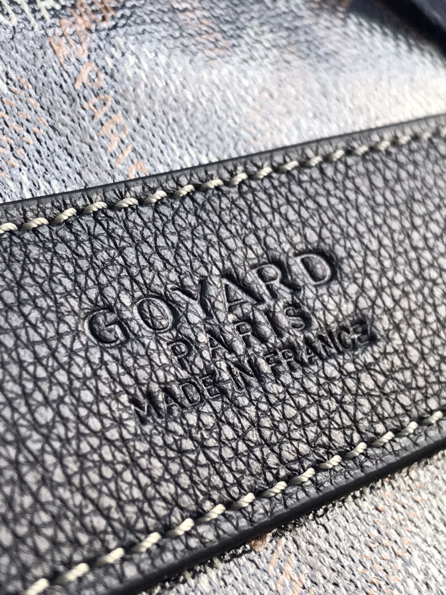 Goyard Barrel 40 Sports Bag blue navy
