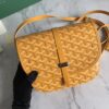 GOYARD Goyardine Belvedere II PM Messenger Bag Yellow