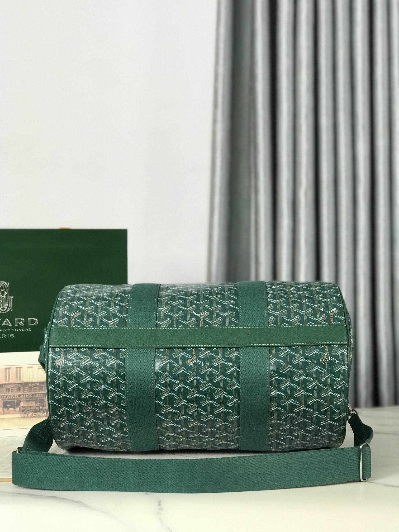 Goyard Barrel 40 Sports Duffle Bag Green |