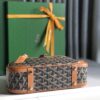Goyard Saint Jeanne Bag Coated Canvas PM Black brown