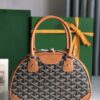 Goyard Saint Jeanne Bag Coated Canvas PM Black brown