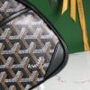 Goyard Black Chevron Print Coated Canvas St. Jeanne PM39