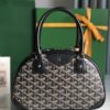 Goyard Black Chevron Print Coated Canvas St. Jeanne PM39