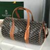 Goyard Barrel 40 Sports Bag Black Tan