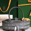 Goyard Black Goyardine Coated Canvas and Leather
