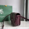 Goyard Burgundy Goyardine Coated Canvas and Leather