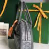Goyard Black Goyardine Coated Canvas and Leather