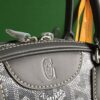Goyard Black Goyardine Coated Canvas and Leather