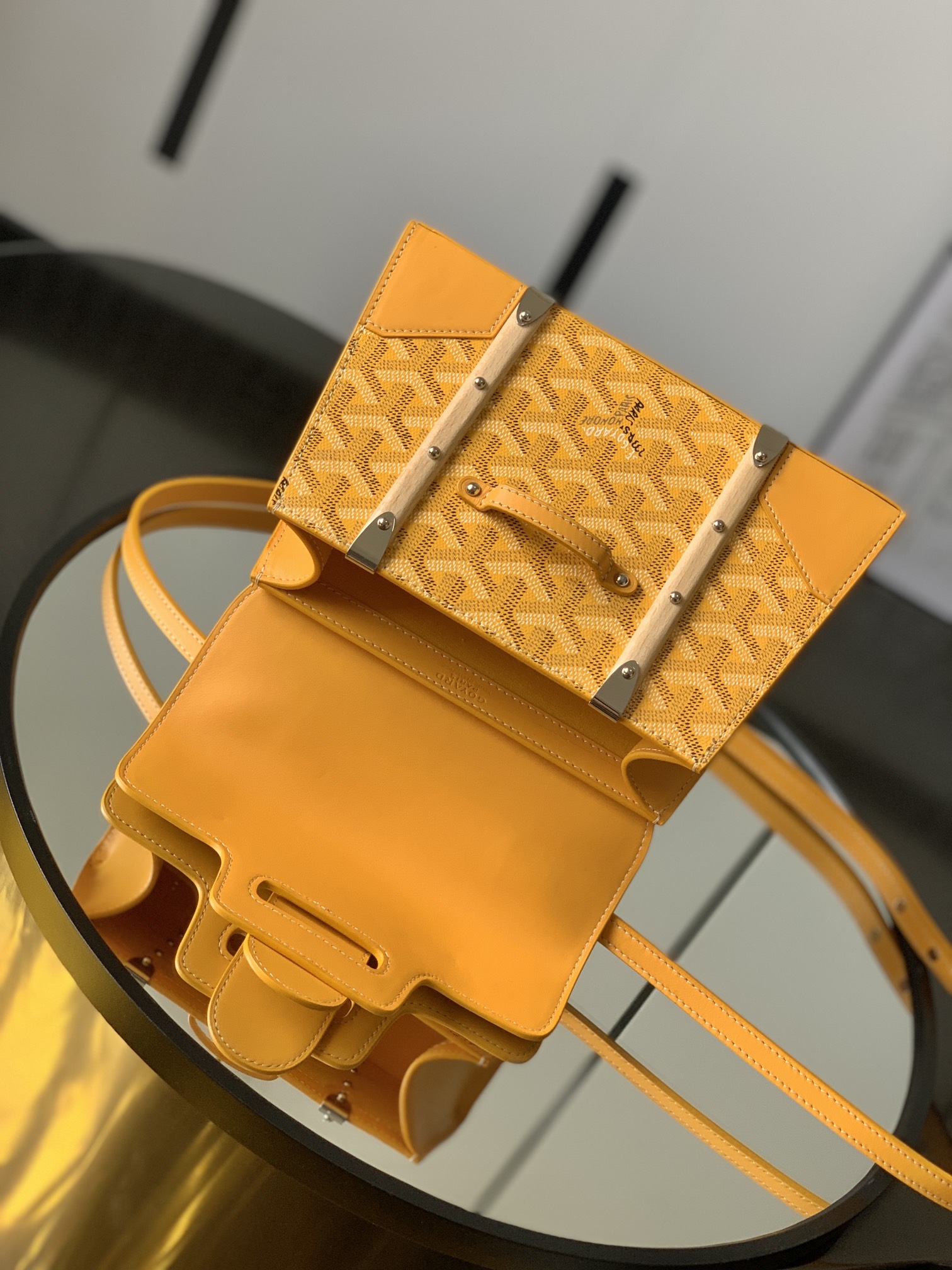 GOYARD Goyardine Saigon PM Yellow 589293 |