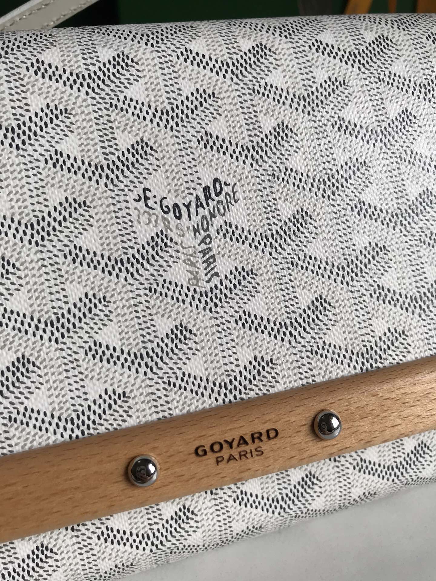 GOYARD Goyardine Monte Carlo Mini Phone Case White 1115347 |