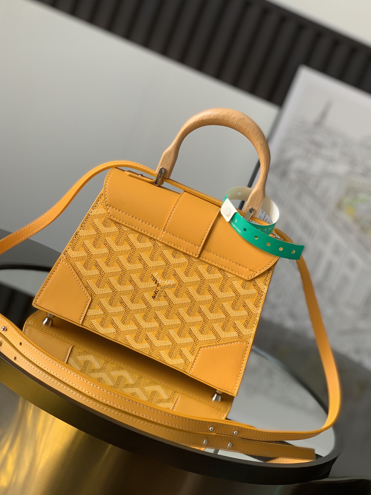 GOYARD Goyardine Saigon PM Yellow 589293 |