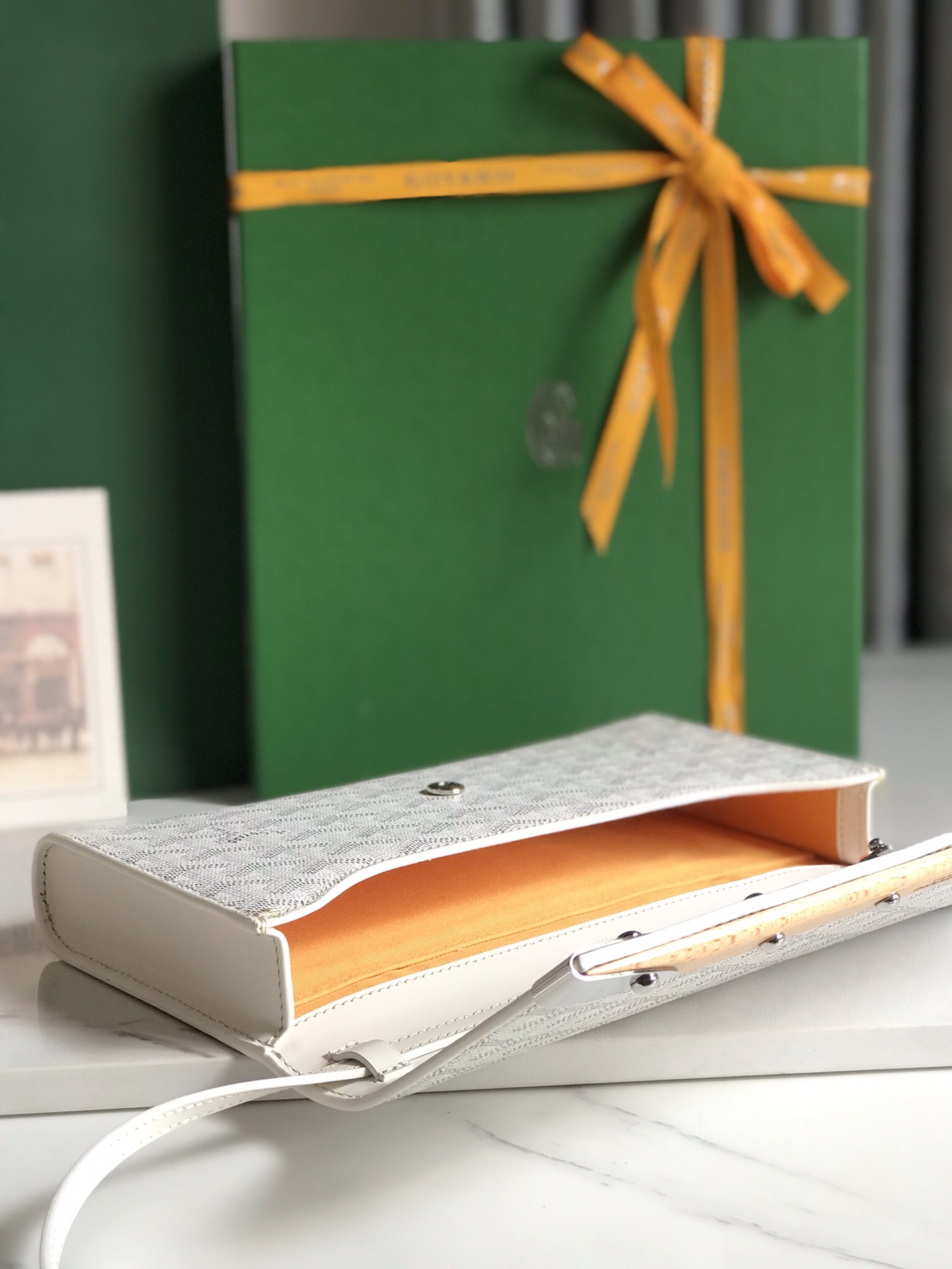 GOYARD Goyardine Monte Carlo Mini Phone Case White 1115347 |