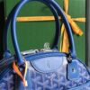 Goyard Saint Jeanne Bag Coated Canvas MM Blue