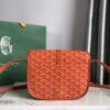 GOYARD Goyardine Belvedere II PM Messenger Bag Orange