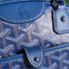 Goyard Saint Jeanne Bag Coated Canvas MM Blue