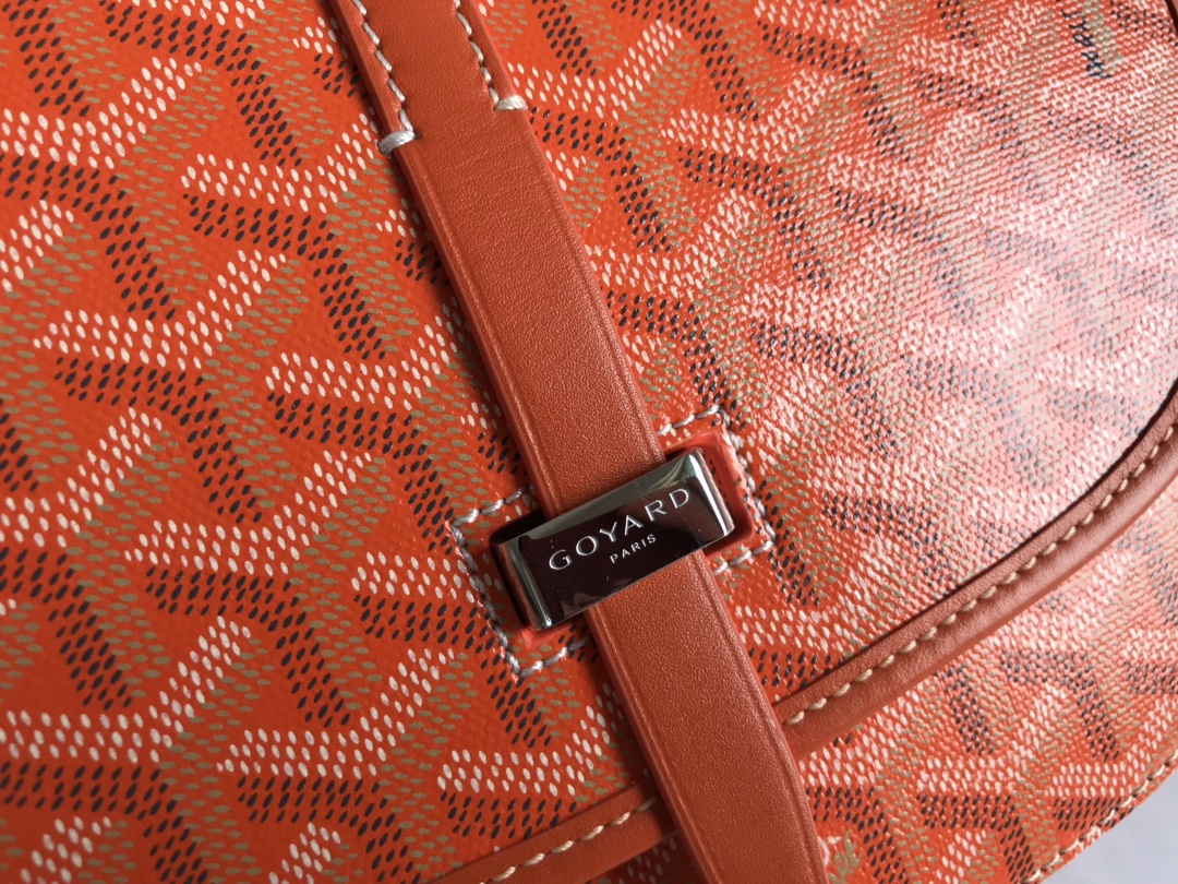 GOYARD Goyardine Belvedere II PM Messenger Bag Orange