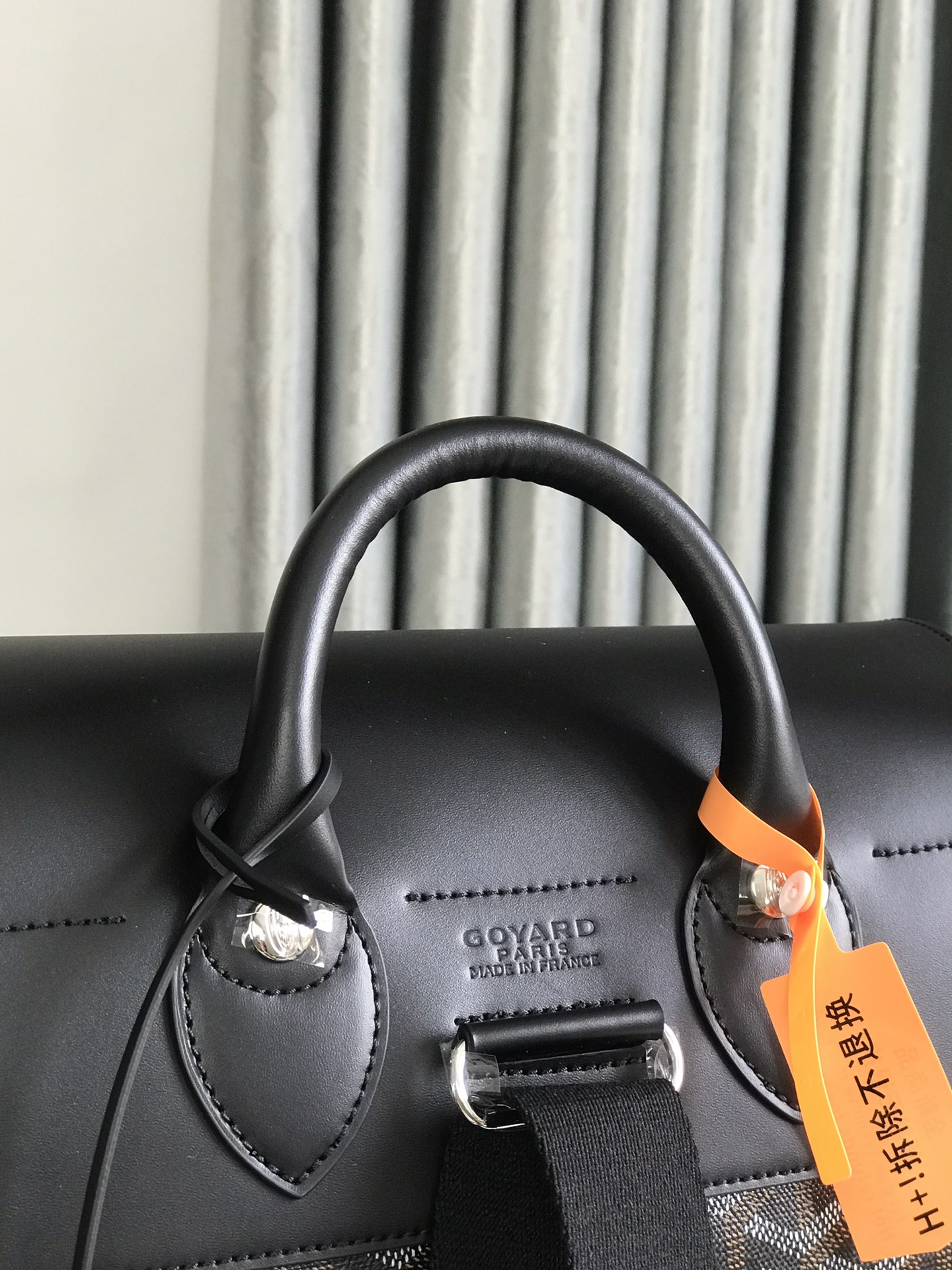 Goyard Alpin MM PVC Backpack Black Cloth ref.2215228