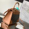 Goyard Women Sac Saïgon PM in Toile Goyardine & bag brown