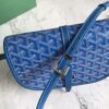 Goyard Goyardine Belvedere II Crossbody Bag w/Tags - Blue