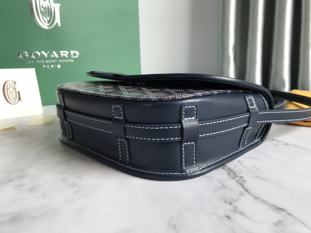 Goyard Belvedere PM Navy Blue for Women