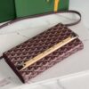 Goyard Monte Carlo PM Shoulder Bag PVC Canvas Red