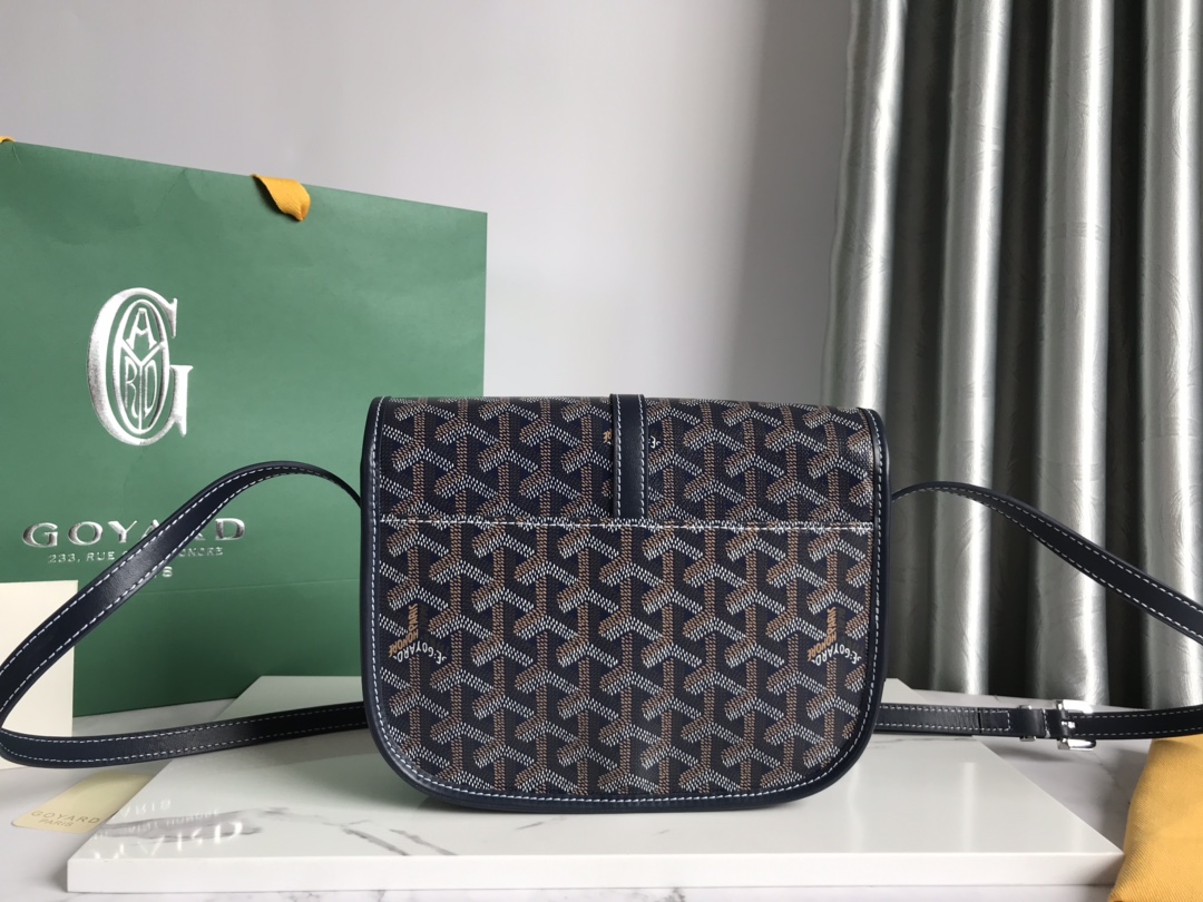 Goyard Belvedere PM Navy Blue for Women