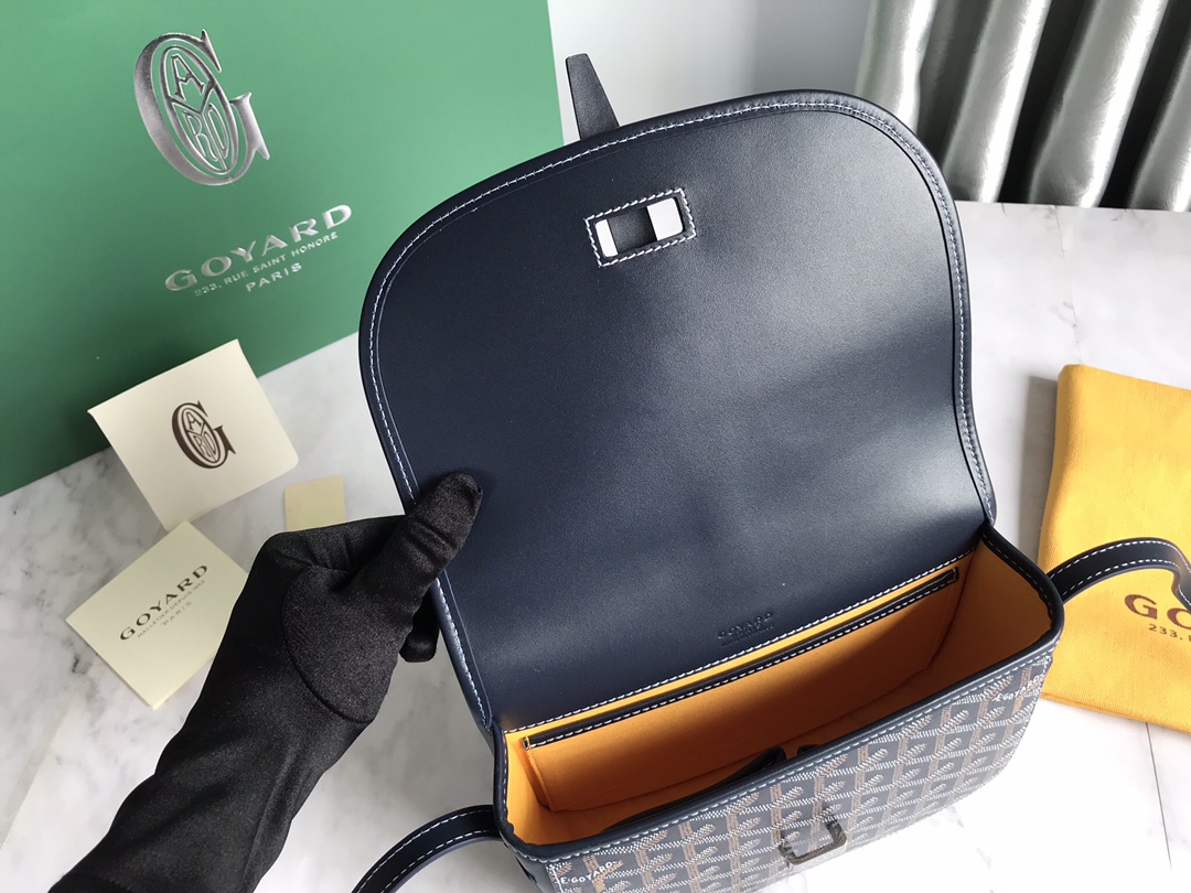 Goyard Belvedere PM Navy Blue for Women