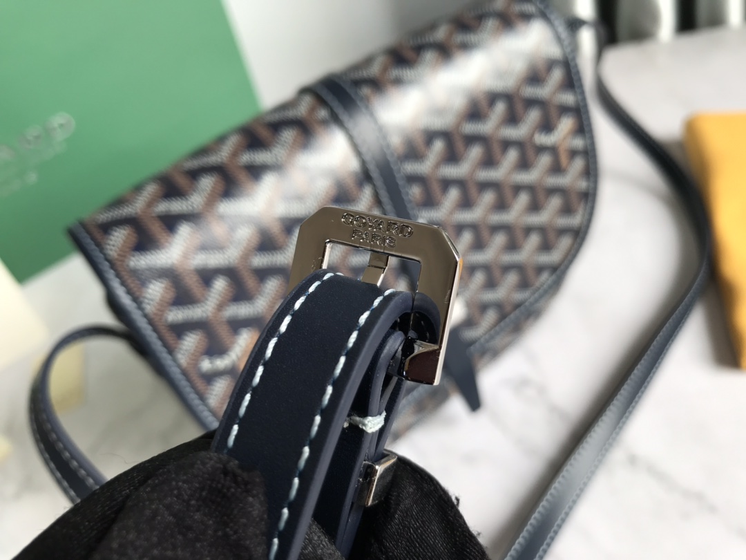 Goyard Belvedere PM Navy Blue for Women